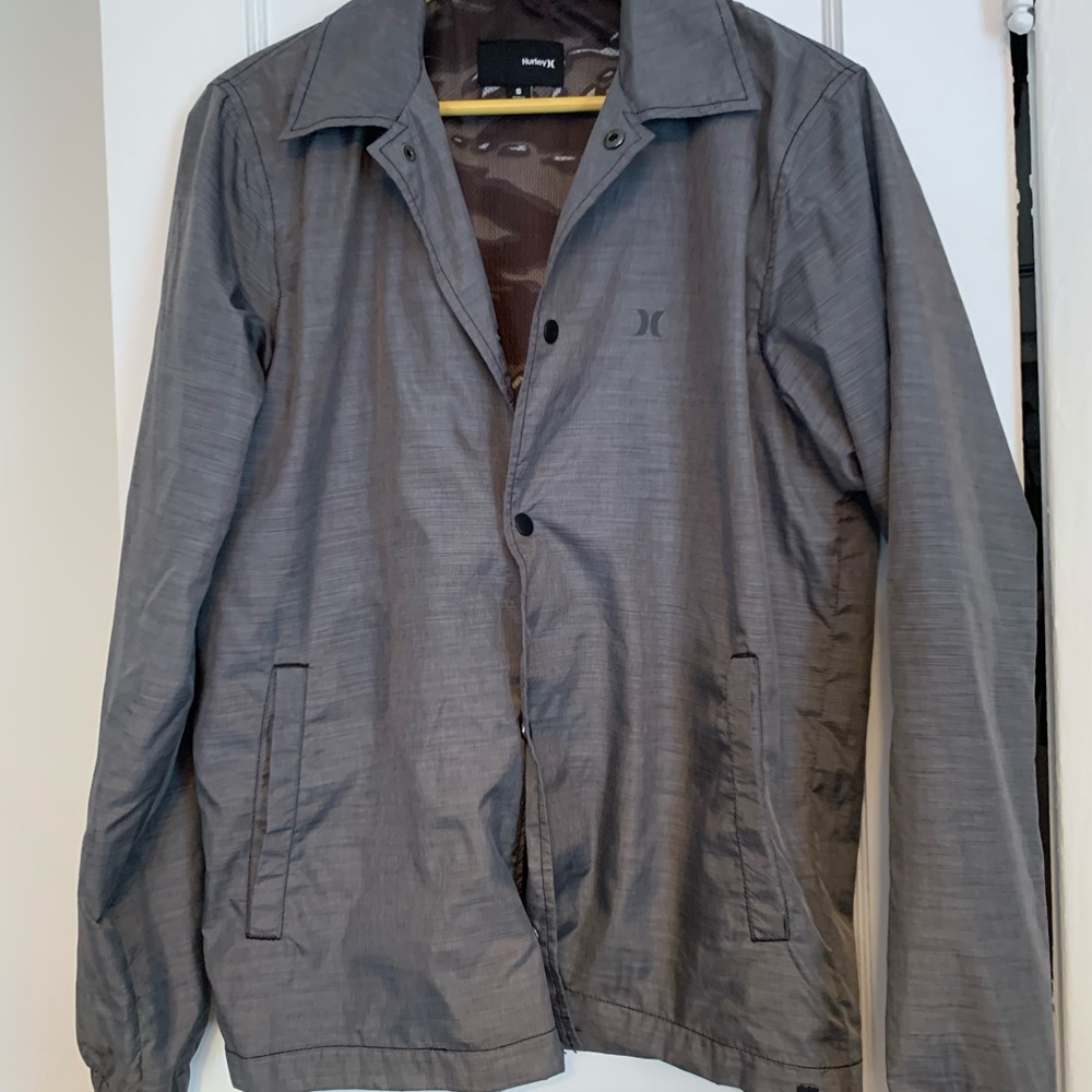 Men’s Button Down Water Resistant Coat
